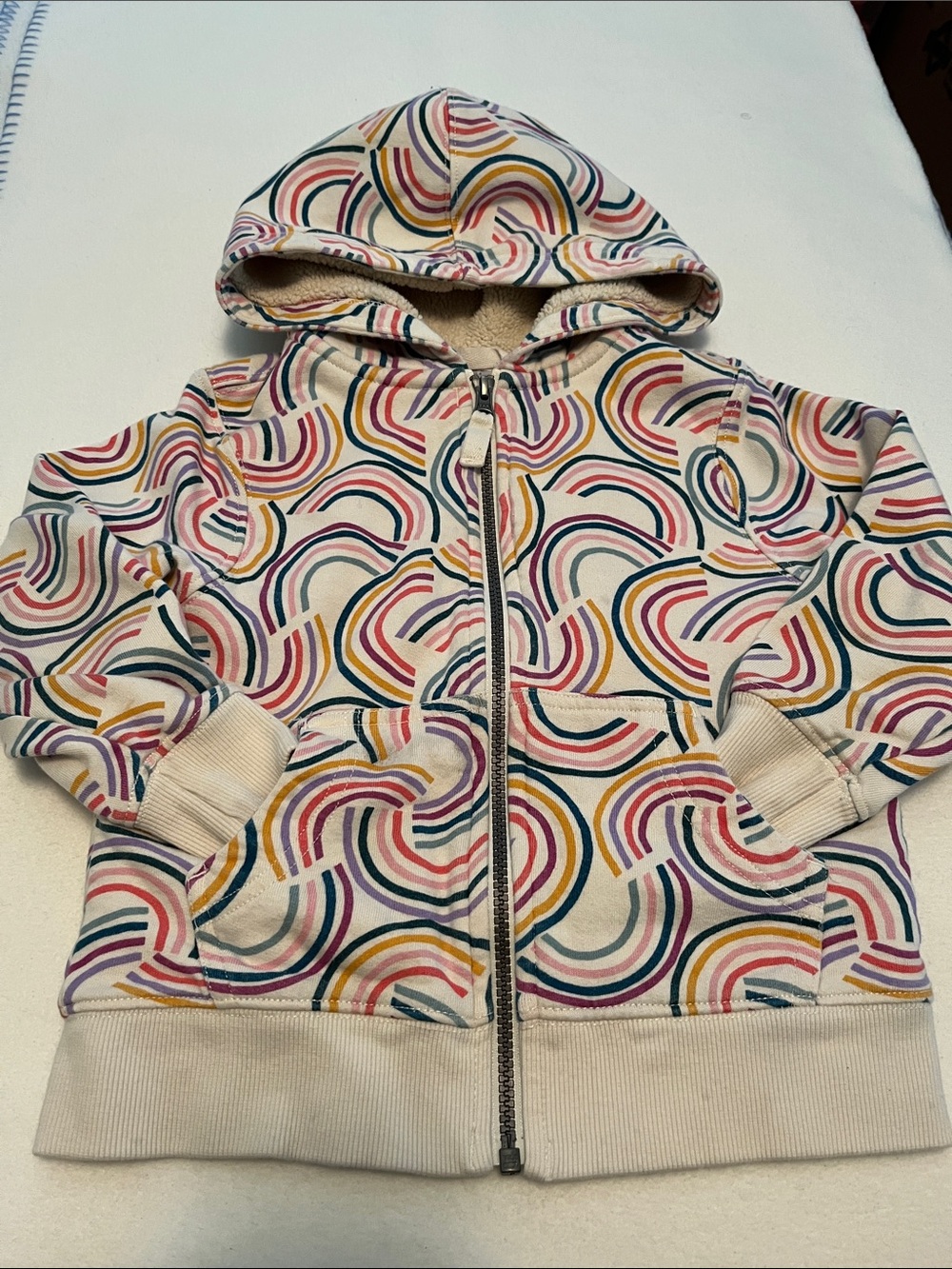 Hanna Andersson fleece lined sweatshirt